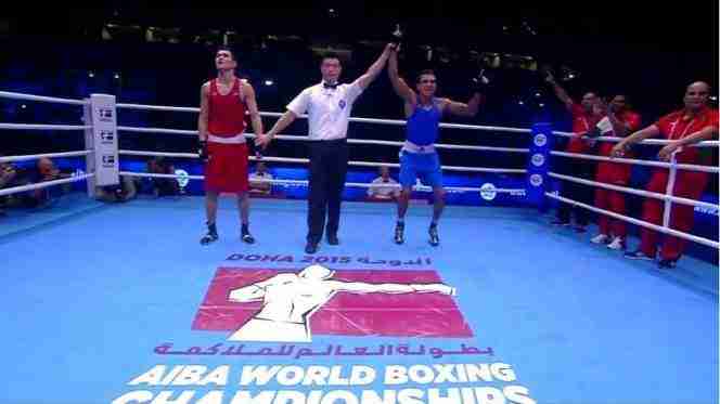 الملك للبطل الربيعي ... قمتم بنزال بطولي ورفعتم راية المغرب