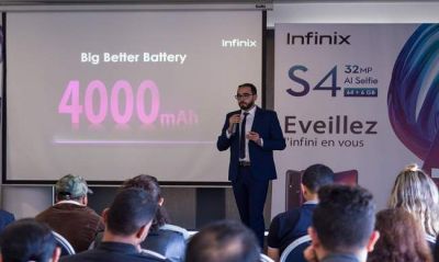 آنفينيكس المغرب تطلق هاتفها الجديد S4