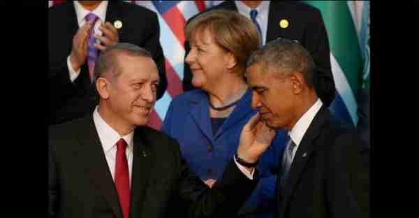 صورة أردوغان وهو 