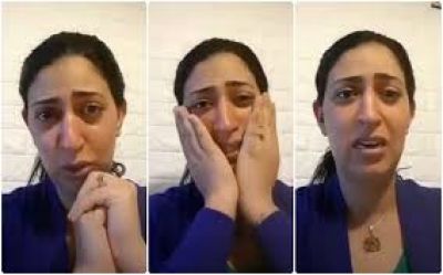 فيديو صادم ... دنيا بوطازوت تترجى المغاربة و تذرف الدموع