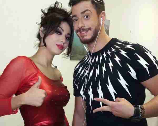 سعد المجرد وابتسام تسكت يتعرضان لإهانة  مازحة  من مذيعة مصرية، وهذا كان رد فعلهما