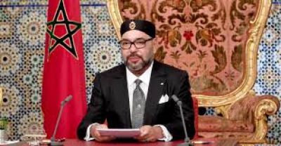 هدية الشاعر محمد أديب لملك المغرب بمناسبة عيد العرش