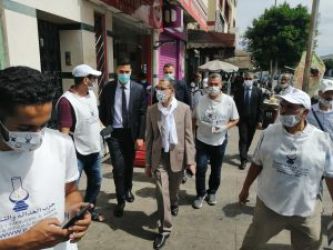 العثماني مع المواطنين في شوارع دائرة المحيط بالرباط ... تفاصيل الحملة