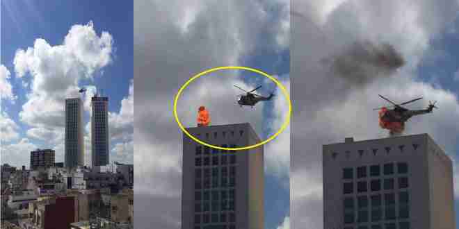 عاجل بالصور.. مروحية عسكرية تحلق فوق 