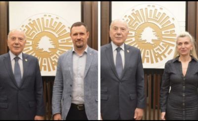 دبوسي يستقبل ممثلي السفارتين اليونانية والأوكرانية لتعزيز التعاون الاقتصادي