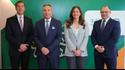 بشهادة بلومبرج العالميةالبنك الأهلي الأول في السوق المصرفية المصرية كوكيل ومسوق للتمويل وبنك المستندات للقروض