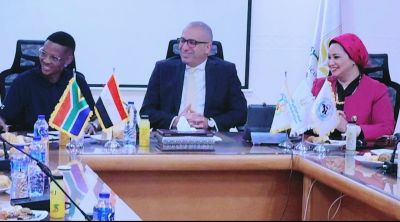 البنك الزراعي المصري يستقبل وفدًا من اتحاد نقابات جنوب إفريقيا لتعزيز سبل التعاون