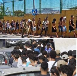 بعدما ضمنوا الاستقرار باسبانيا ... هذا مصير القاصرين المغاربة بسبتة ، بعدما ناهز عددهم 3000 .