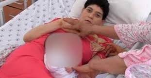 فيديو ,,,  أول ظهور لفوزية المعاقة التي اغتصبها إبن أخيها وأنجبت منه طفلا