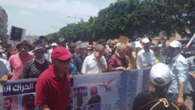 صور. زيان وسط مليونية الرباط متحديا بلطجية البام  