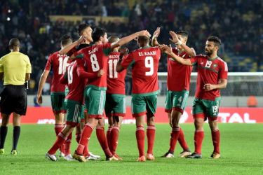 المنتخب المغربي يدك شباك موريتانيا برباعية في مباراة افتتاح الشان