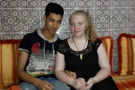 ظهور المراهقة الأمريكية التي قدمت للمغرب من أجل سيمو