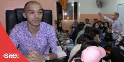 بالفيديو.. قبل امتحانات الباكالوريا شاب مغربي يقدم الدعم بطريقة خاصة