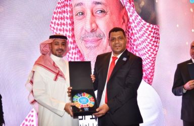 هاني الشريف وكيلاً لـ "UN MTC" بجدة ويتوج بجائزة "القائد المؤثر"